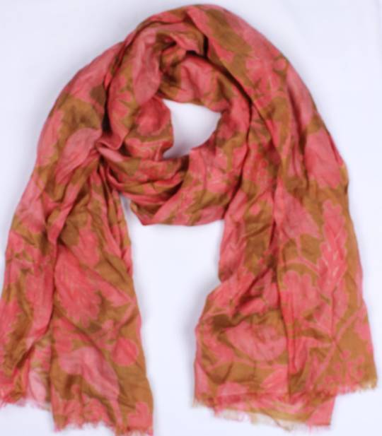 Beautiful  Indian silk mix  scarf summer red  Style: SC/RED